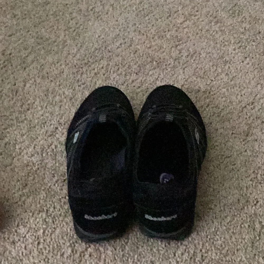Skechers Black Casual Slip-Ons - Picture 3 of 4